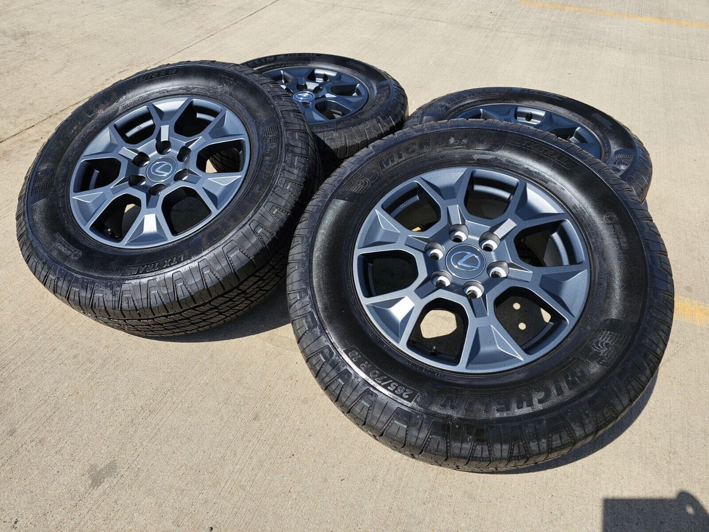 18" Lexus GX550 OEM wheels rims Toyota Land Cruiser Tundra Sequoia 2024 2025 NEW
