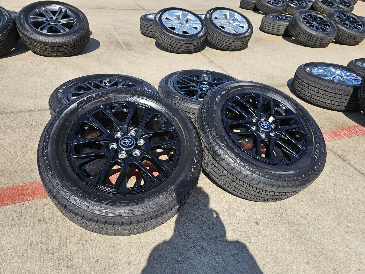 20" Toyota Tundra TRD OEM wheels rims TSS 75276 95295 Sequoia 2024 2025 NEW