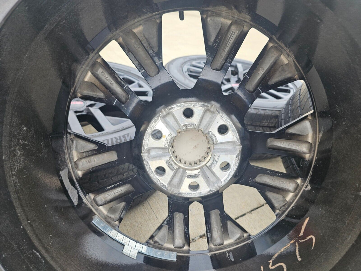 22" Chevy Silverado GMC OEM black Yukon Tahoe 5903 wheels rims 2022 2023 2024