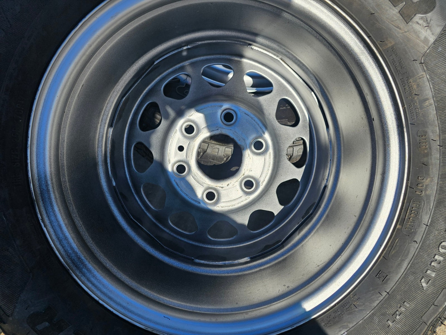 17" Chevy Colorado OEM wheels rims Silverado 8130 Canyon 2025 2026 NEW GOODYEAR