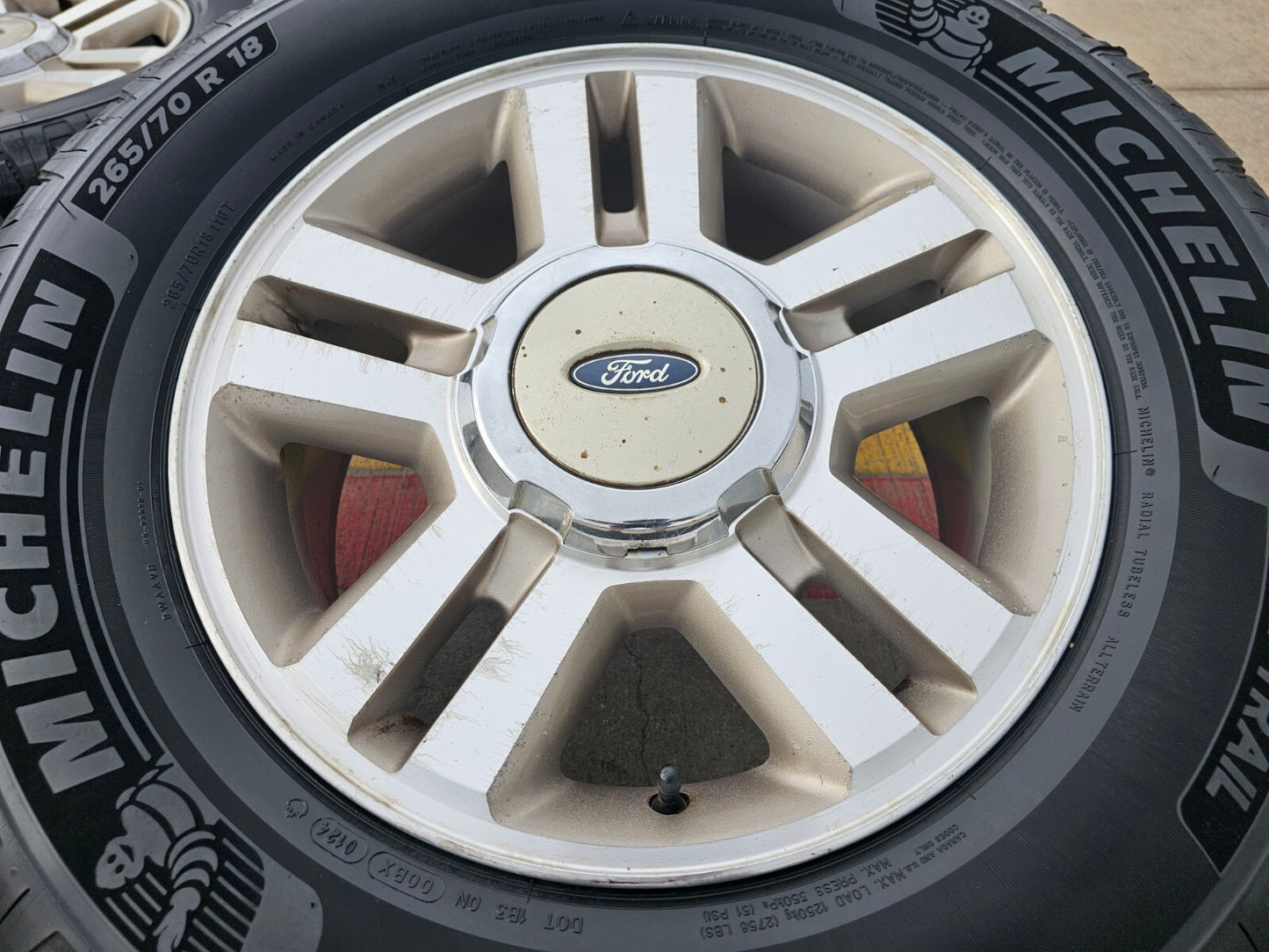 18" Ford F-150 Expedition OEM 3559 rims wheels tires NEW MICHELIN