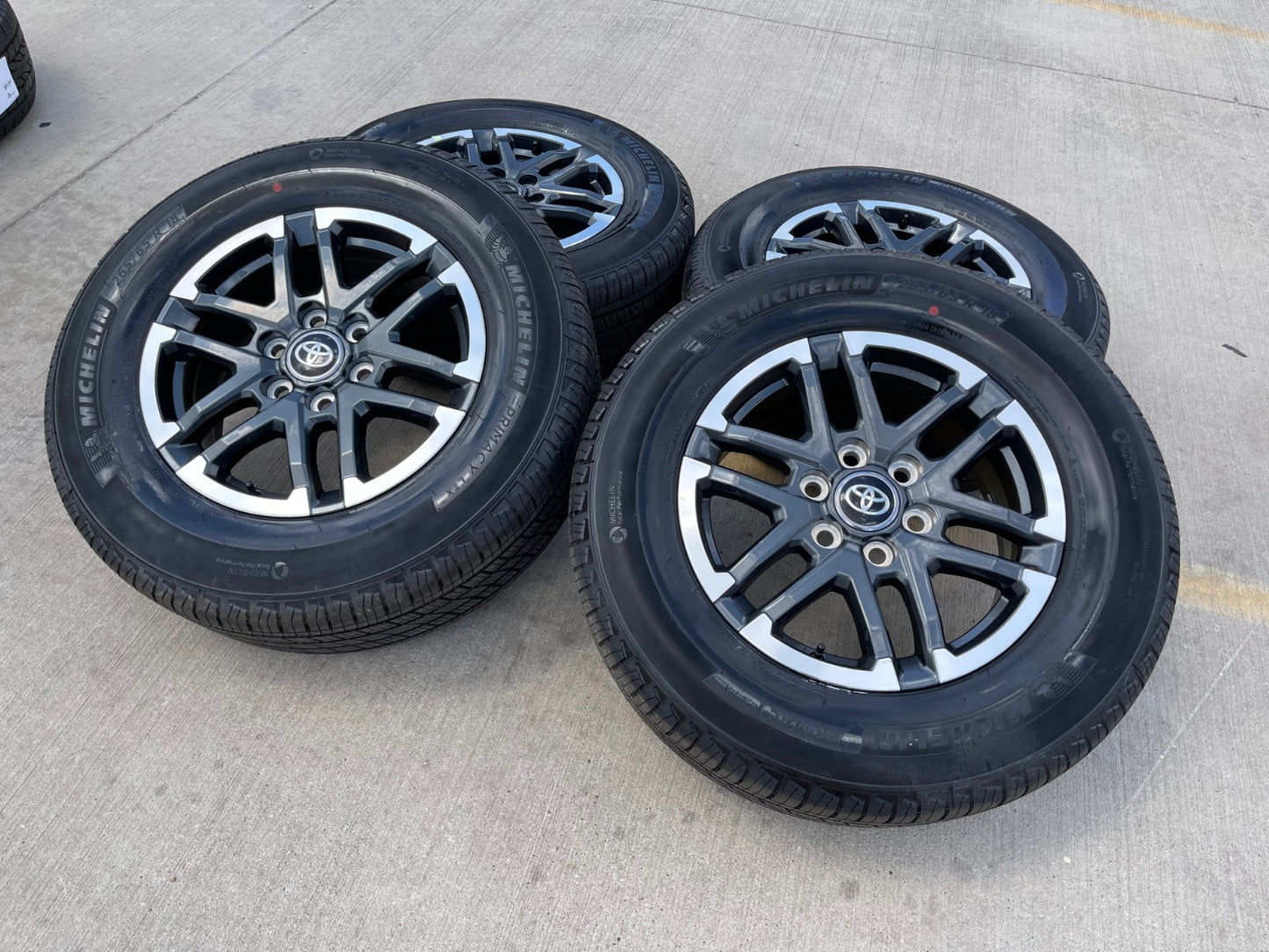 18" Toyota Tacoma 4Runner LIMITED OEM wheels rims tires 2024 2025 2026 NEW