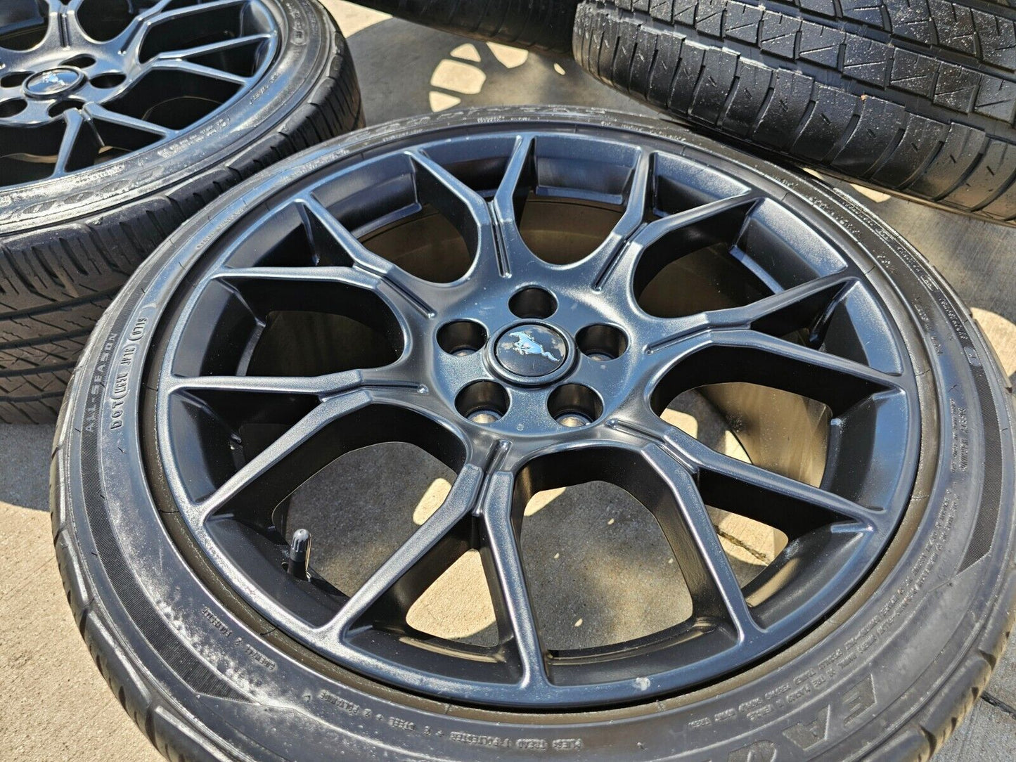 19" Ford Mustang Stealth GT OEM wheels rims 10163 tires