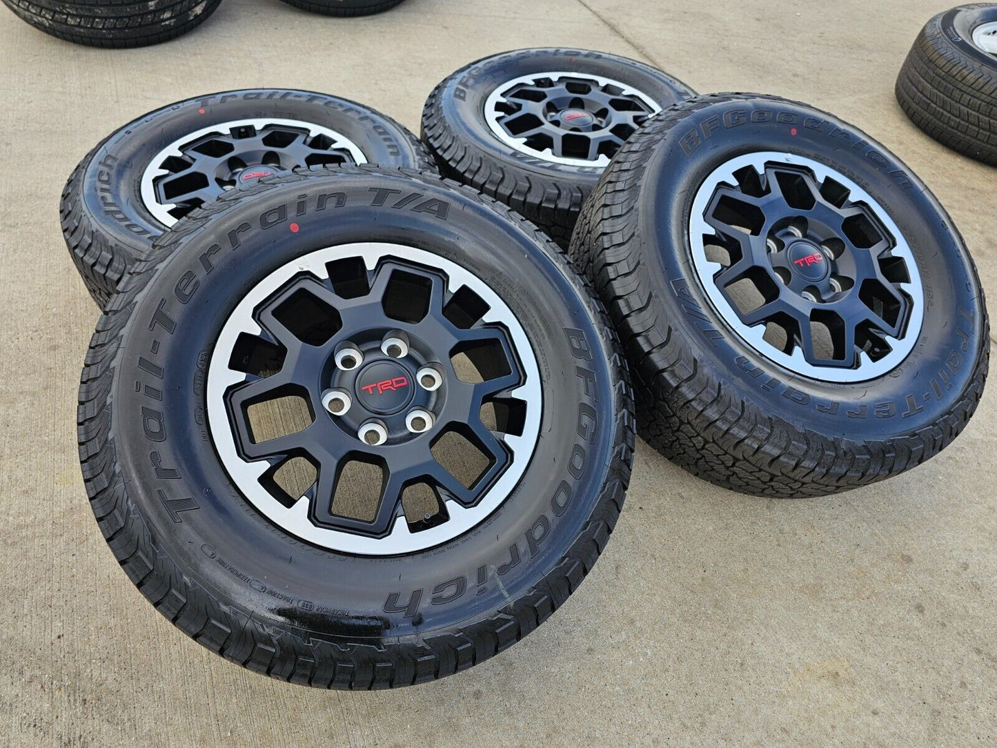 17" Toyota Tacoma 4Runner TRD OEM 42611 95893 10638 wheels rims 2025 BFG NEW