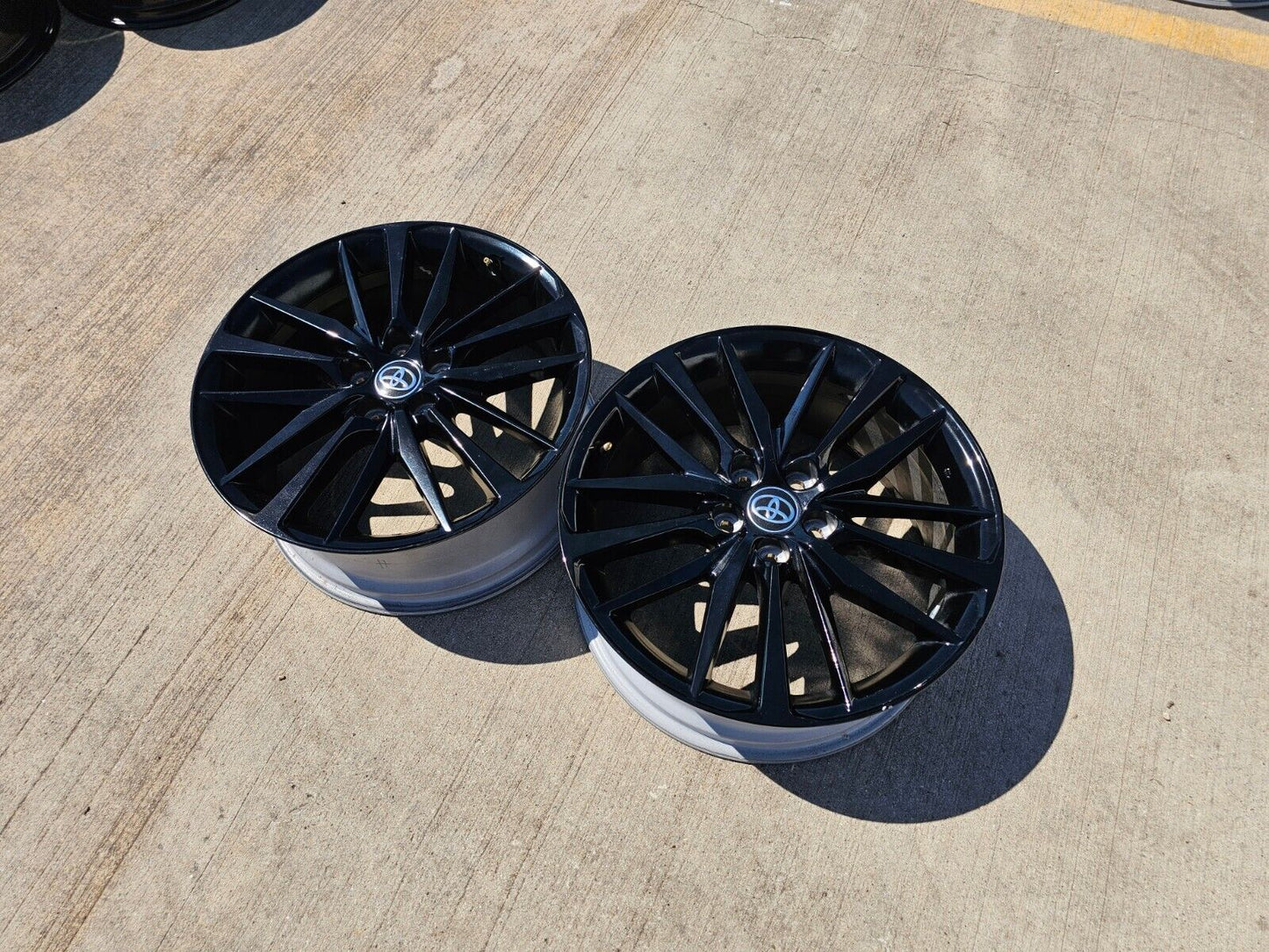 19" Toyota Camry OEM black wheel rim Camry Avalon 75222 spare 2021 2022 2023