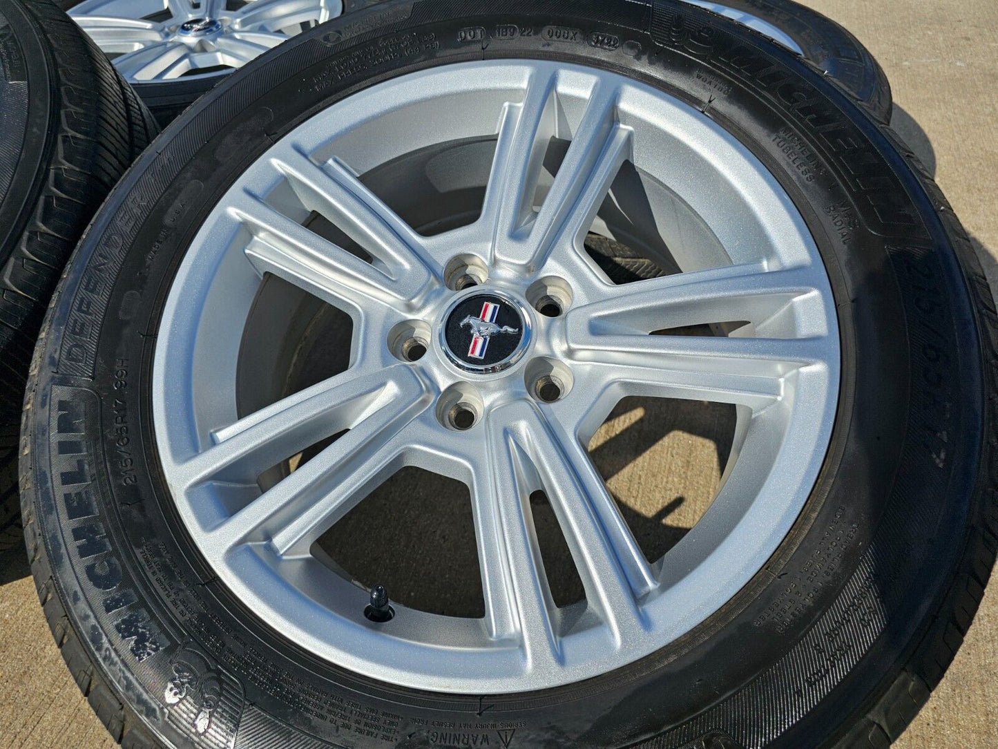 17" Ford Mustang GT OEM Silver wheels rims 3808 tires DISCOUNTED