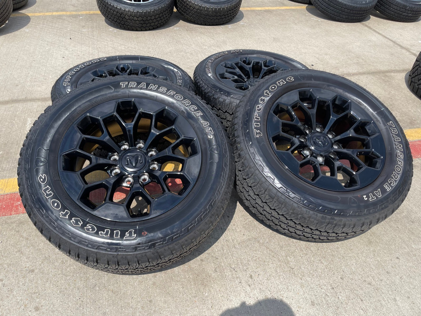 20" Dodge Ram 2500 3500 LARAMIE OEM 51649 wheels rims A/T 2025 2026 NEW