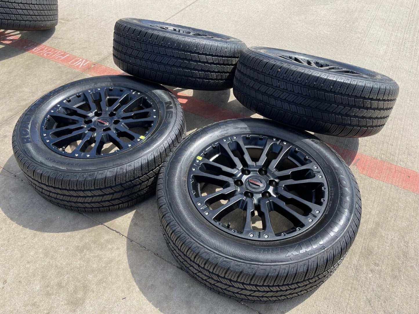 20" Nissan Titan Armada OEM 62754 wheels rims 2020 2021 2022 2023 2024 2025