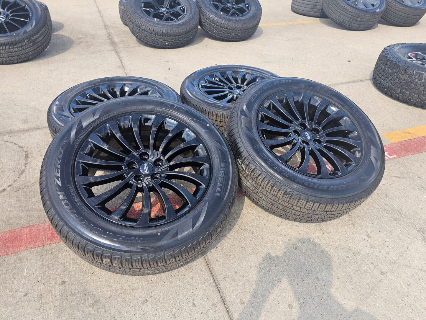 20" Lincoln Aviator Black Label OEM rims wheels 10189 Explorer 2024 2025 NEW