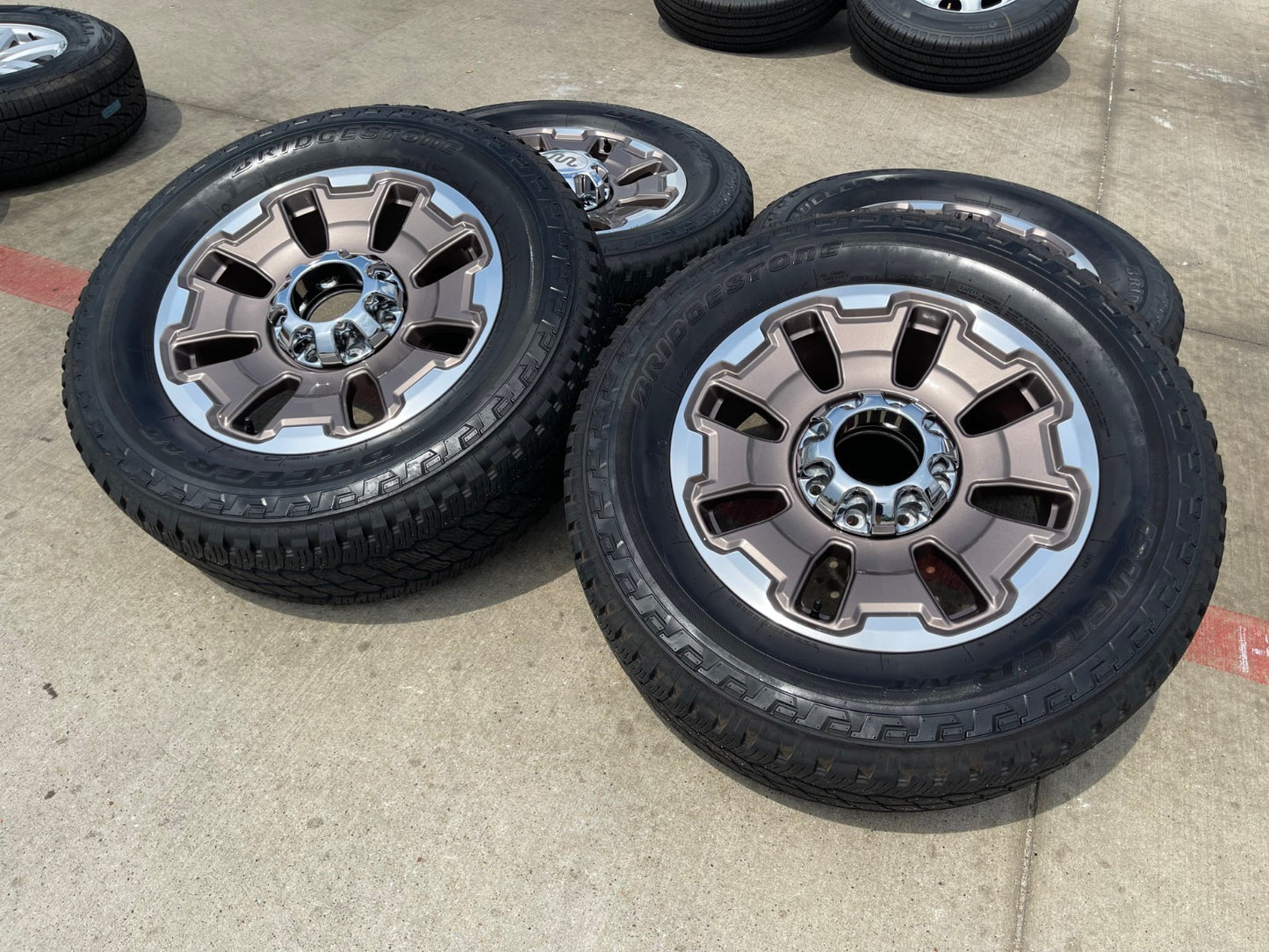 20" Ford F-250 F-350 OEM KING RANCH tan 10487 wheels rims 2024 2025 2026