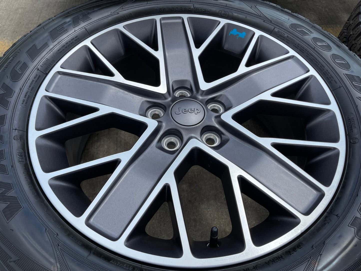 20" Jeep Gladiator Wrangler Rubicon 4XE OEM 9276 wheel rim