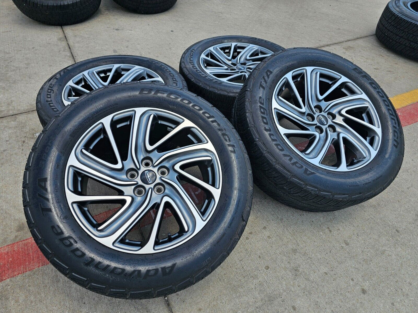 19" Lincoln Aviator OEM rims wheels 10187 Ford Explorer 2021 2022 2023 2024 2025