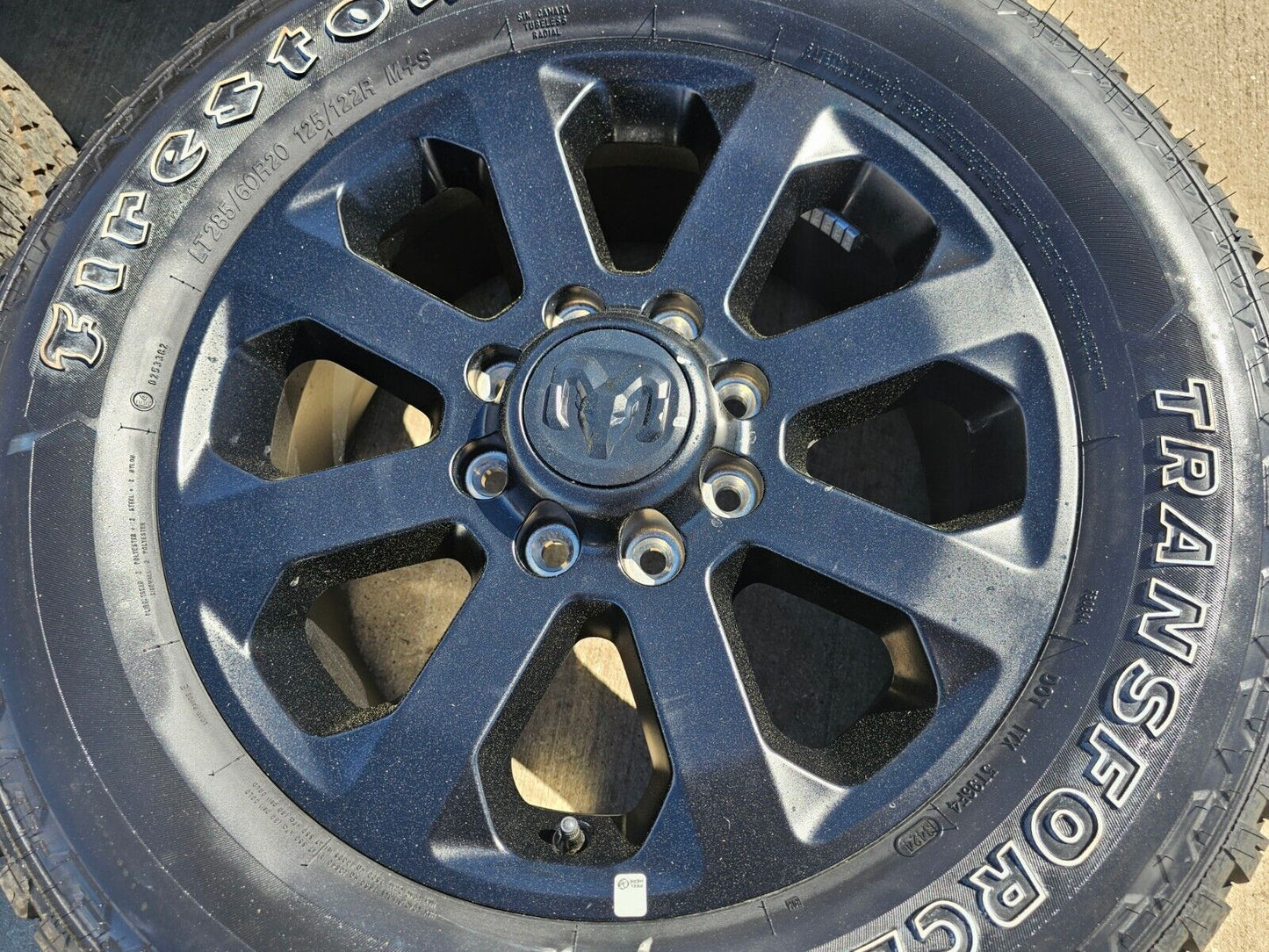 20" Dodge Ram 2500 3500 LARAMIE OEM 2700 wheels rims tires 2023 2024 2025 NEW
