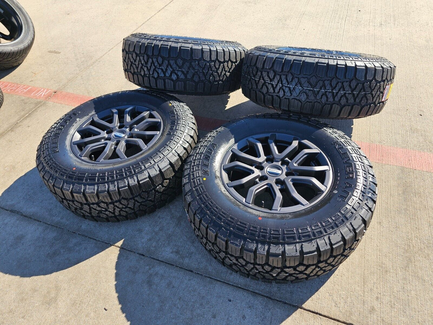 17" Ford Ranger Raptor wheels rims Bronco A/T2 tires 2023 2024 2025 NEW