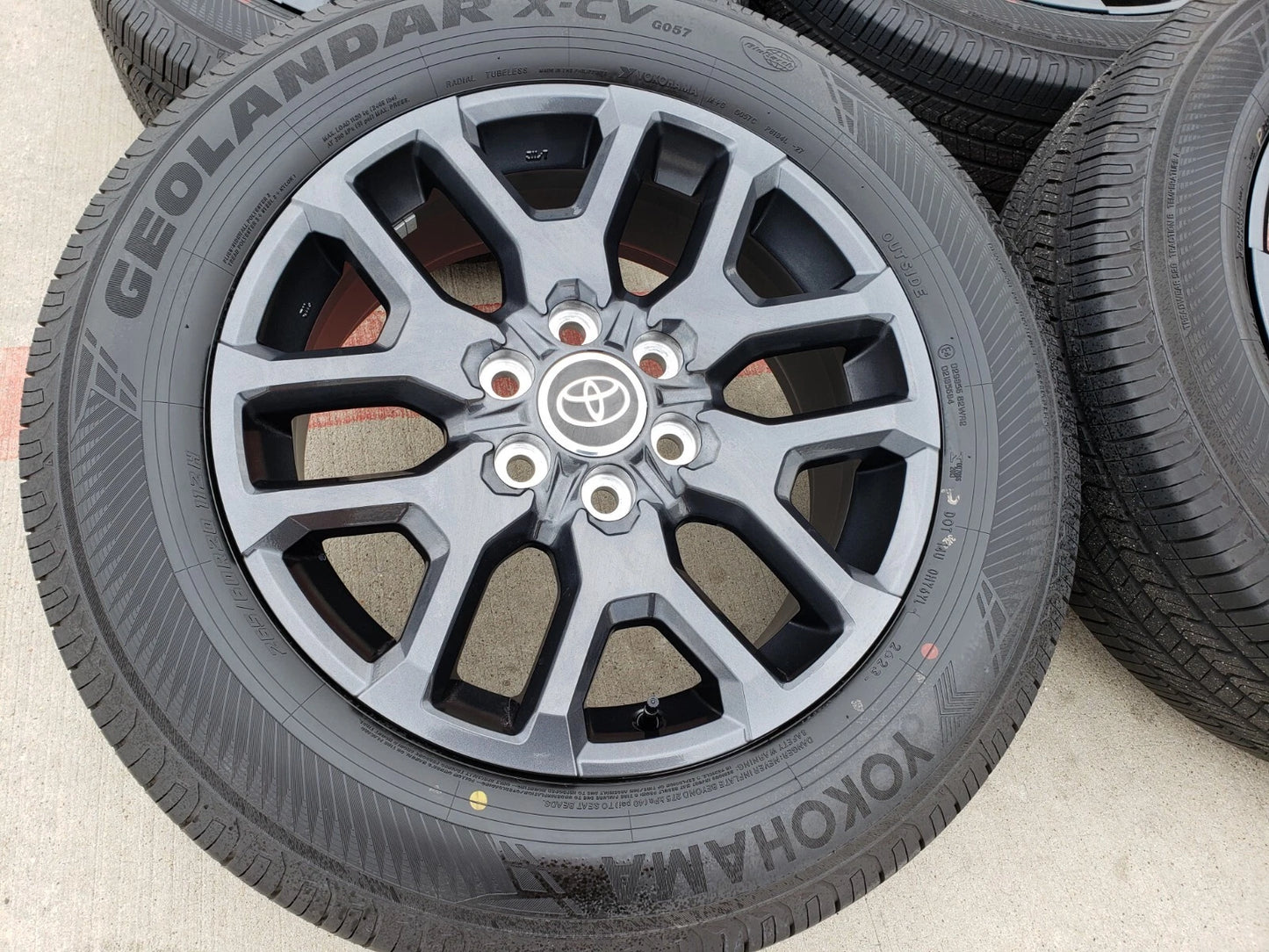 20" Toyota Tundra TSS TRD OEM wheels rims 95359 Sequoia 2024 2025 2026 NEW