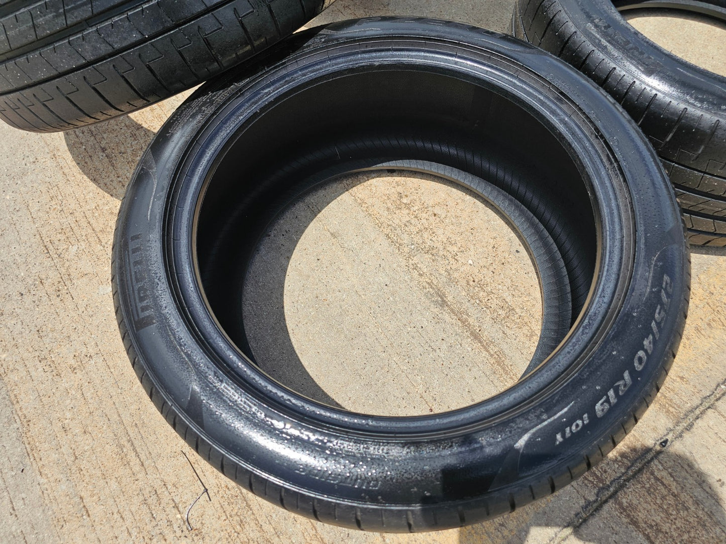 (2) 255/40/19 + (2) 275/40/19 Pirelli P Zero tires NEW take offs!