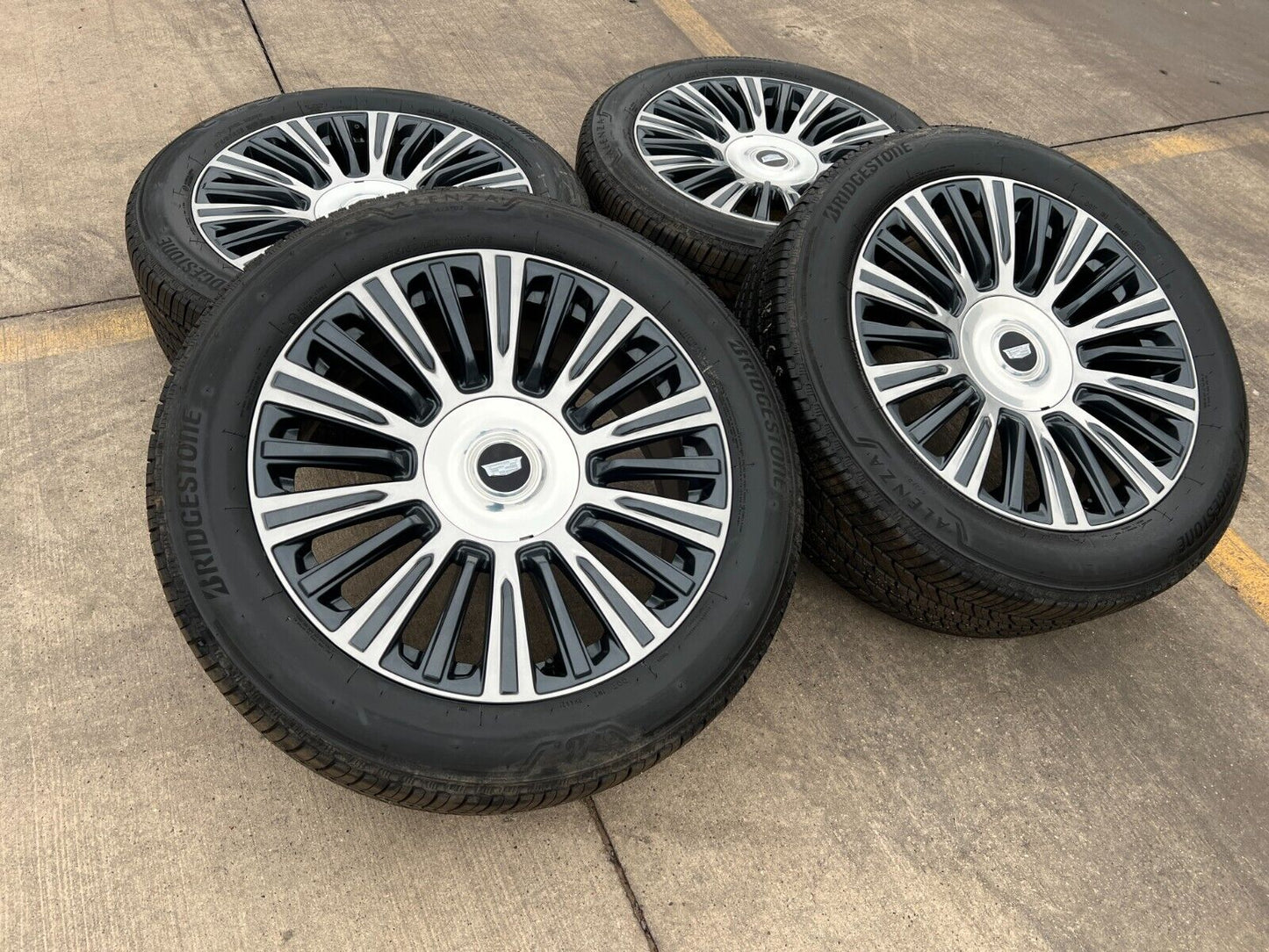 22" Cadillac Escalade Platinum OEM 4876 95167 wheels rims 2022 2023 2024 NEW