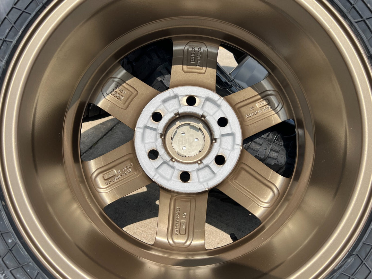 17" Ford F-150 OEM BRONZE Tremor rims wheels tires 10339 FALKEN A/T3 NEW