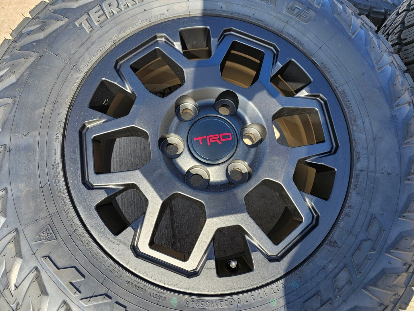 17" Toyota Tacoma 4Runner TRD OEM 10638 42611 95893 wheels rims 2025 NITTO NEW