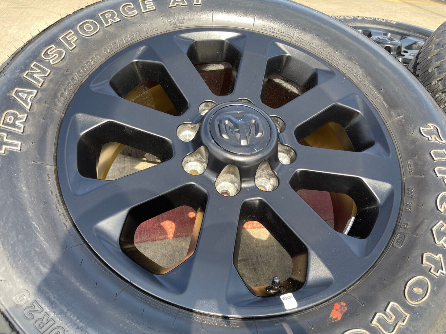 20" Dodge Ram 2500 3500 LARAMIE OEM 2700 wheels rims tires 2022 2023 2024 2025