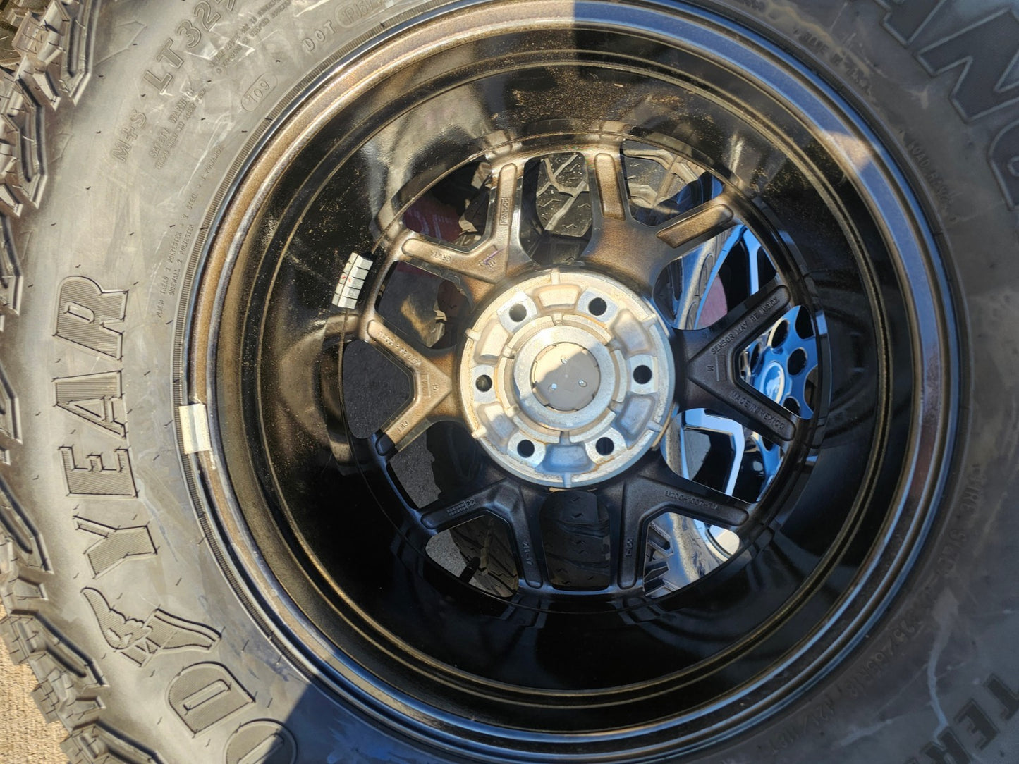 18" Ford Bronco wheels rims tires black 95213 Ranger GOODYEAR 35" DISCOUNTED