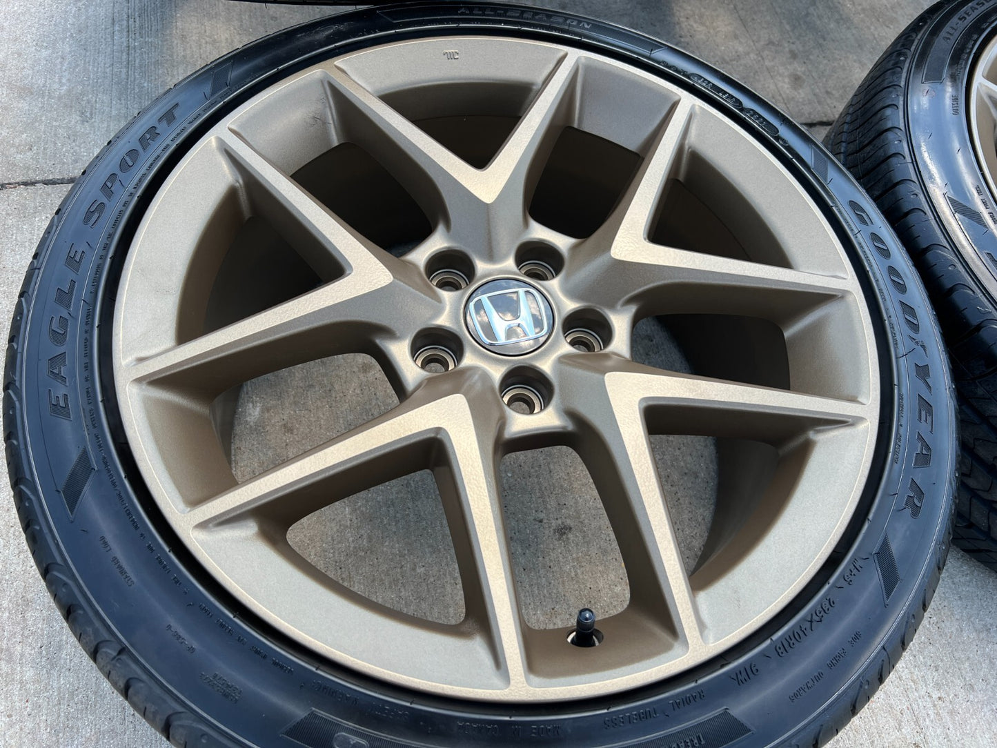 18" Honda Civic BRONZE wheels rims OEM 10393 H-RV Accord 2022 2023 2024 2025 NEW