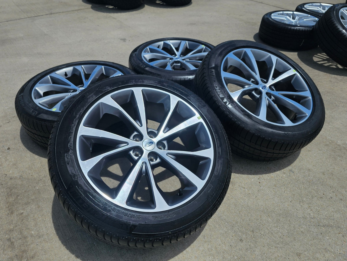 21" Ford Explorer ST OEM rims wheels Lincoln Aviator MICHELIN
