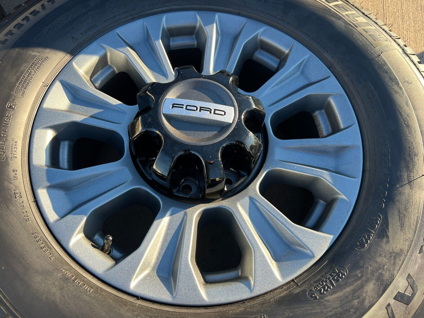 18" Ford F-250 F-350 OEM TREMOR gray rims wheels 10097 tires 2024 2025 NEW