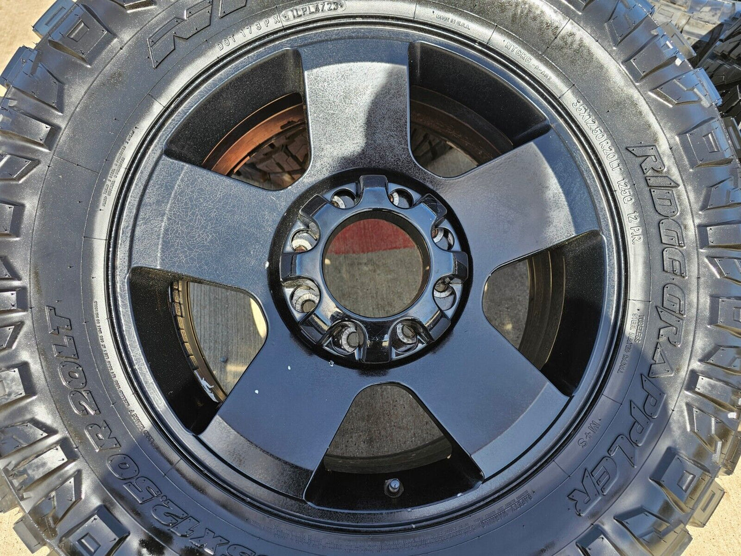 20" Ford F-250 F-350 OEM Lariat 3644 wheels rims NITTO 35"
