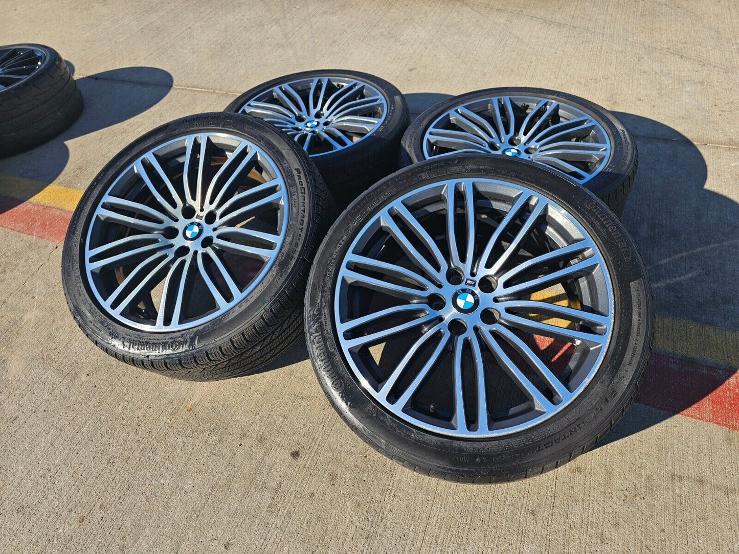 19" BMW OEM 540i 530i 6 7 8 650i Series wheels rims 86328 tires