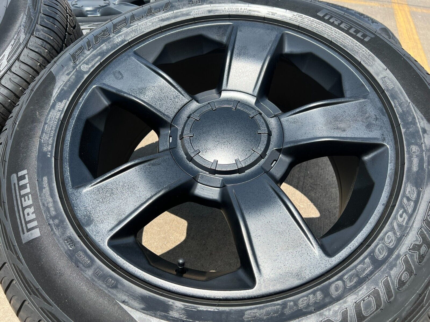 20" Chevy Silverado Tahoe OEM Replica wheels rims black 2017 2018 2019 2020 5651