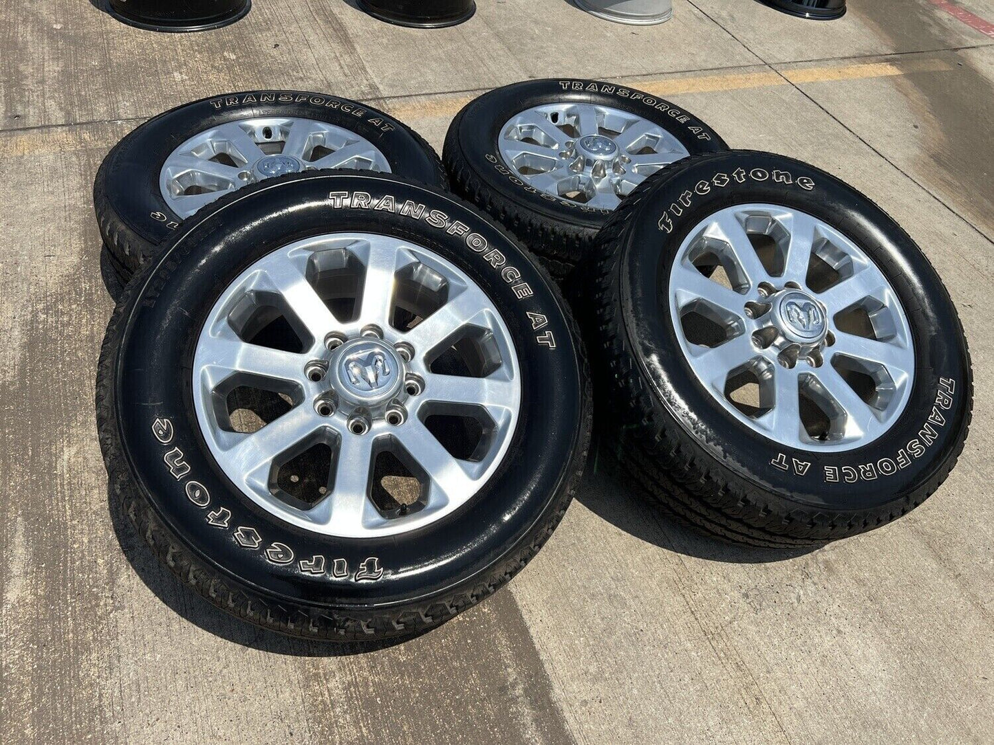 20" Dodge Ram 2500 Laramie Long Horn 2022 2023 2024 OEM wheels and tires