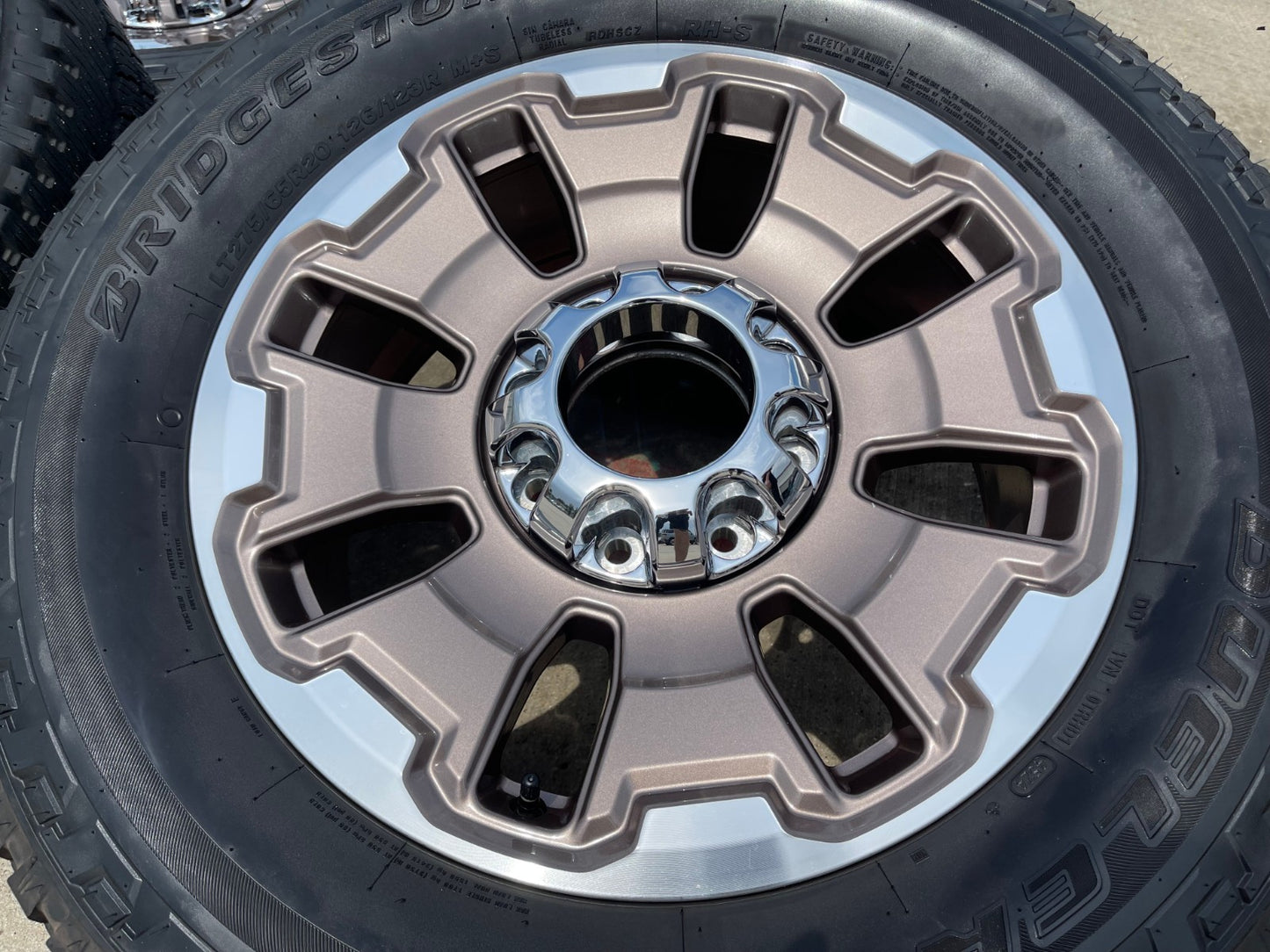 20" Ford F-250 F-350 OEM KING RANCH tan 10487 wheels rims 2024 2025 2026