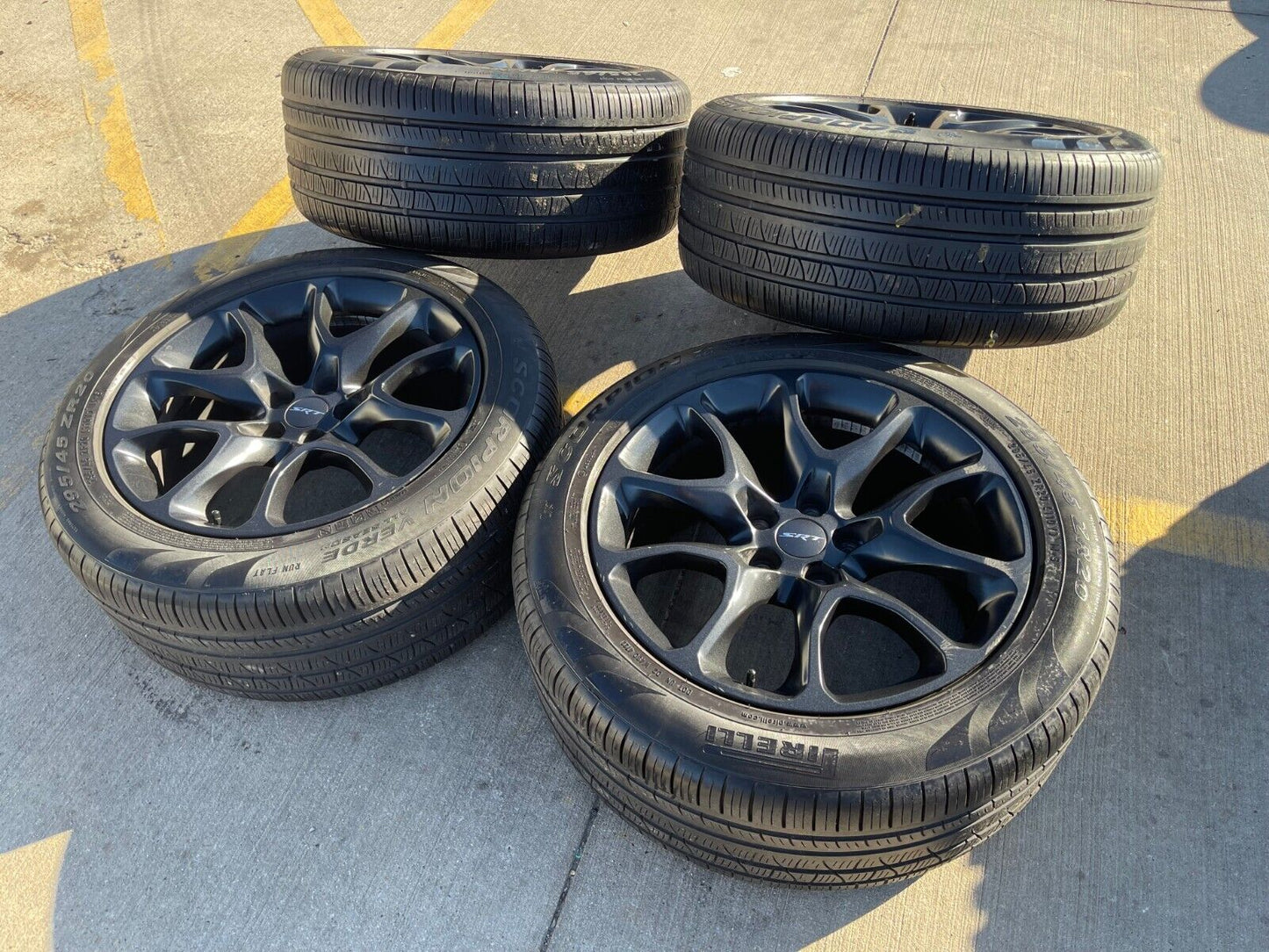 20" Durango Hellcat Jeep Grand Cherokee SRT OEM 2733 wheels rims tires