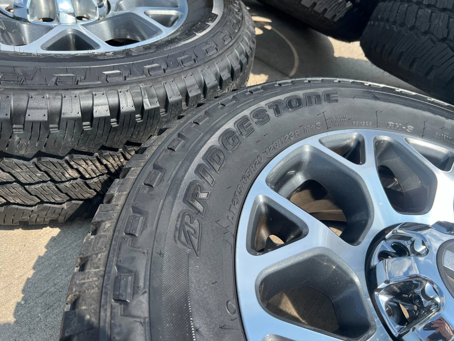 20" Ford F-250 F-350 OEM Lariat wheels rims 10292 tires NEW BRIDGESTONE
