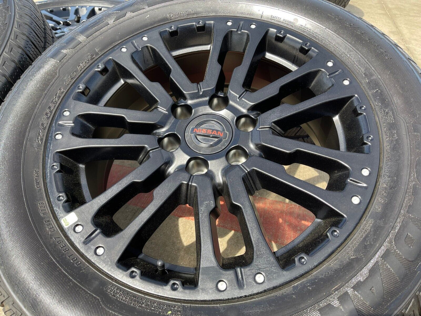 20" Nissan Titan Armada OEM 62754 wheels rims 2020 2021 2022 2023 2024 2025