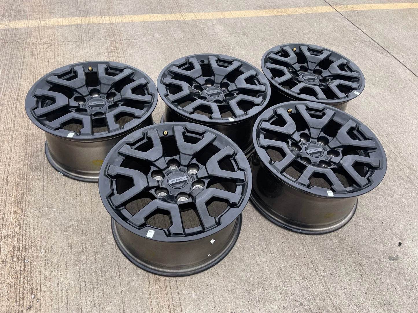 (5) 17" Ford F-150 Raptor OEM 10461 rims wheels 2021 2022 2023 2024 2025 NEW