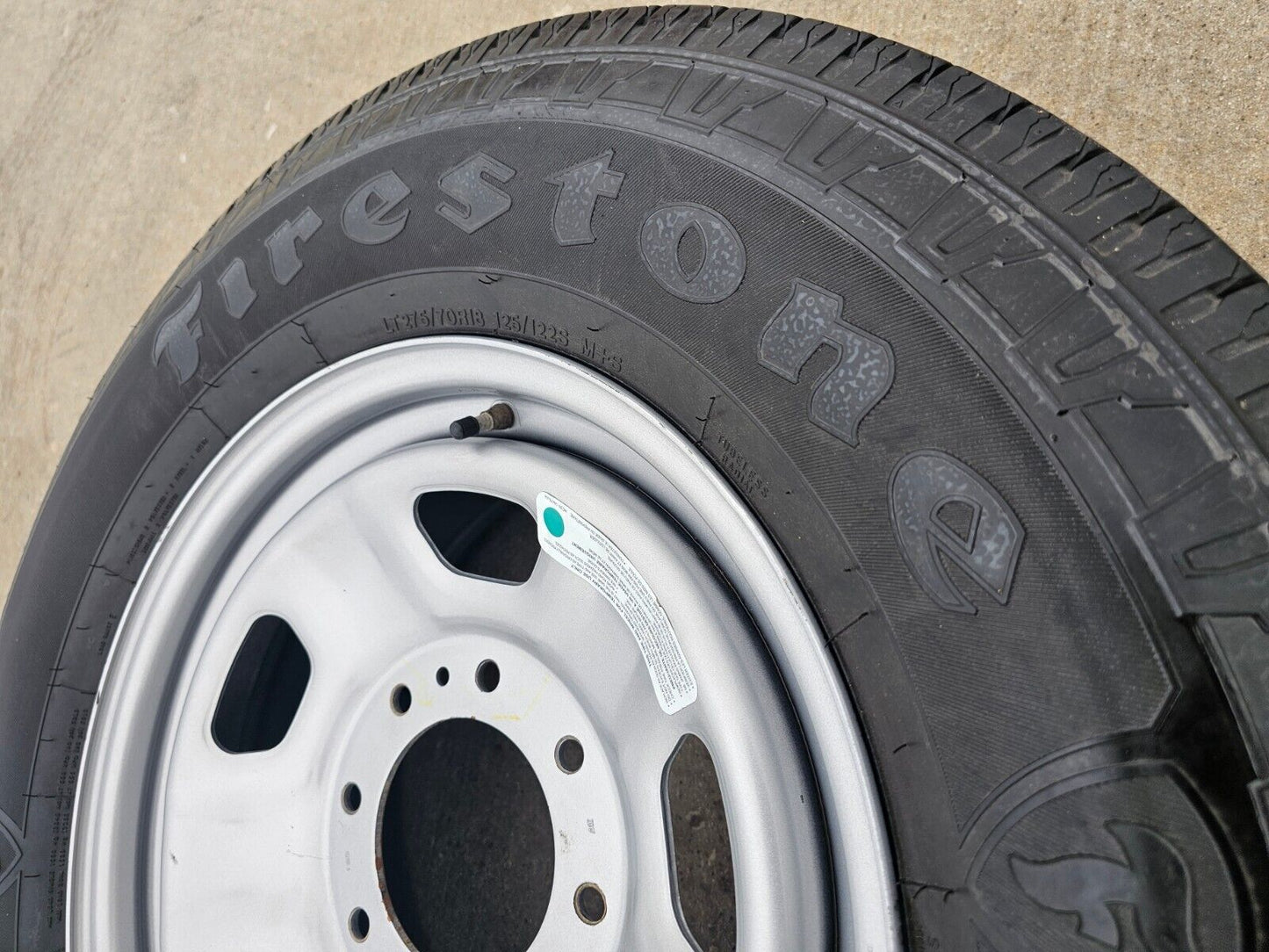 18" Ford F-250 F-350 OEM 3842 wheel rim spare tire