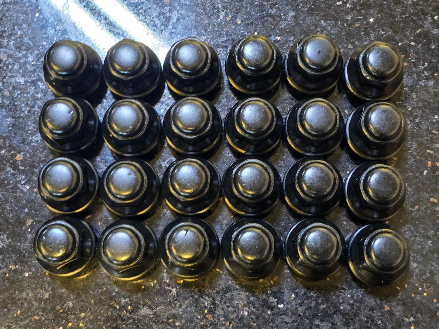 (24) OEM 12x1.5 Toyota Tacoma 4Runner FJ Cruiser lug nuts lugs black