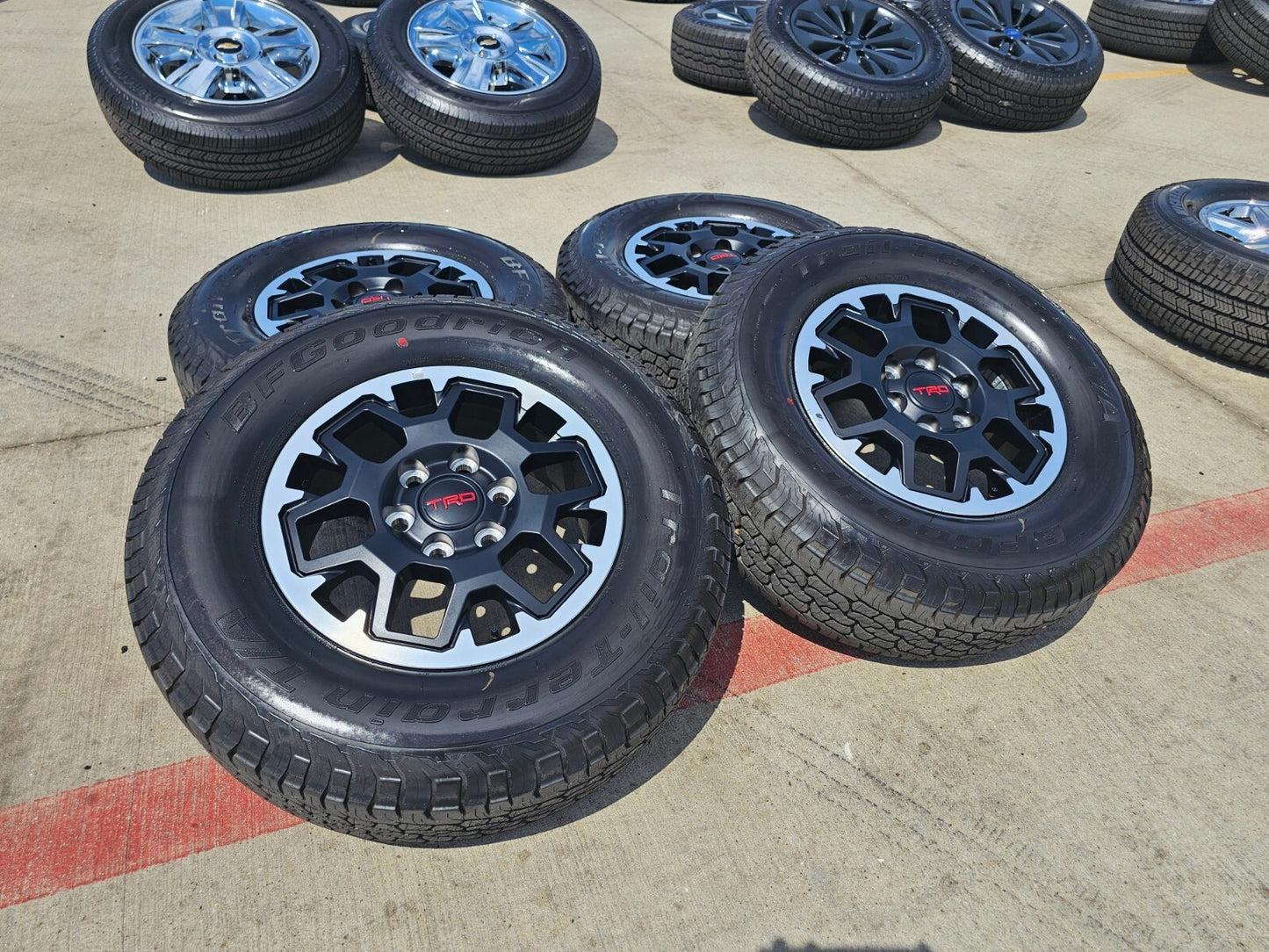 17" Toyota Tacoma 4Runner TRD OEM 10638 95893 42611 wheels rims 2025 2026 NEW