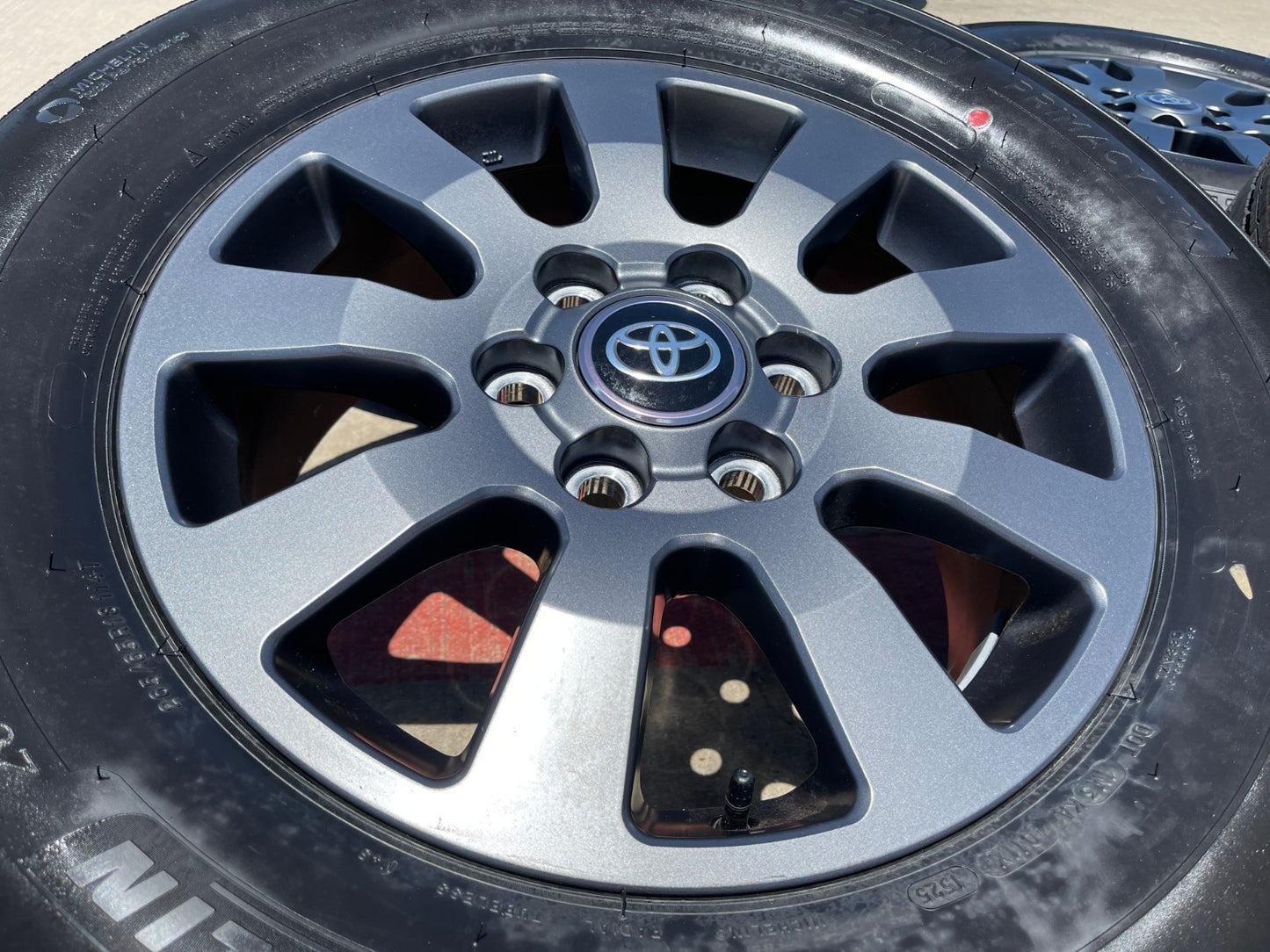 18" Toyota Land Cruiser OEM TRD wheels rims 95952 Tundra Sequoia MICHELIN NEW