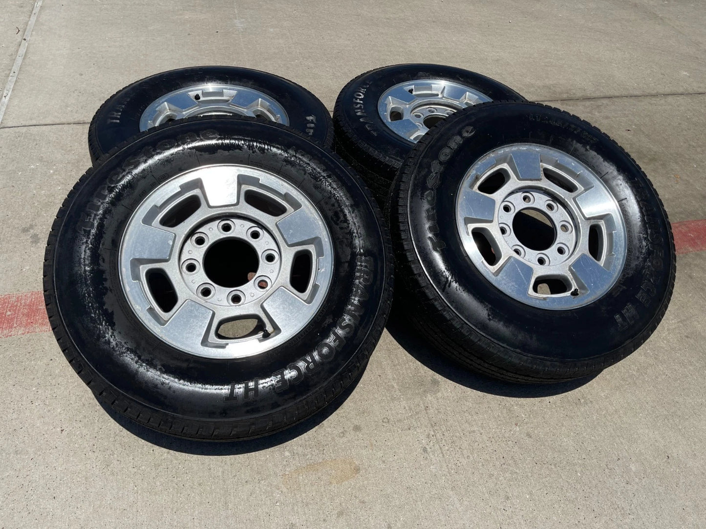 17" Chevy Silverado GMC Sierra 2500 3500 OEM 5500 wheels rims FIRESTONE