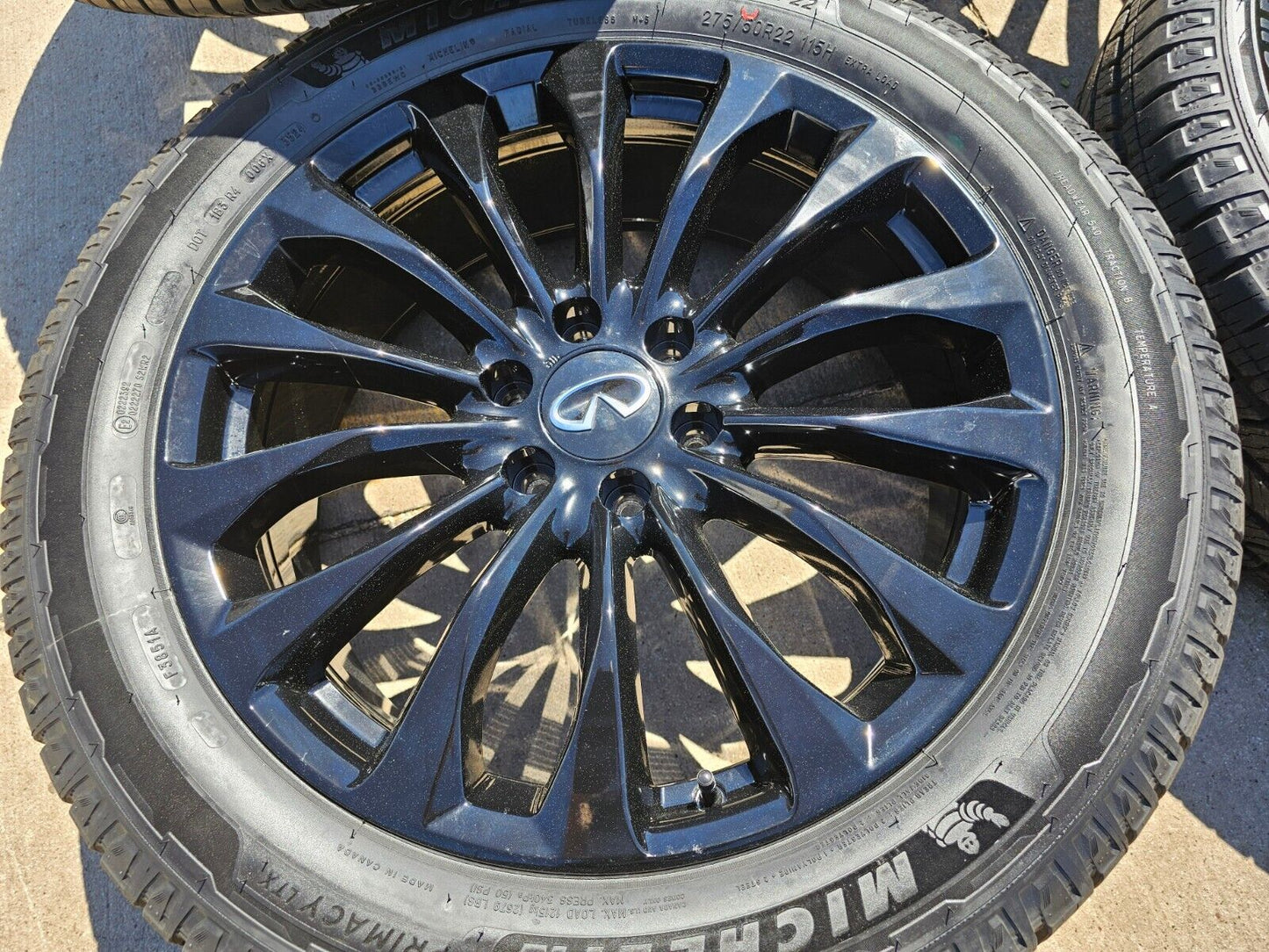 22" Infiniti QX80 QX56 OEM wheels rims 62799 73770 Nissan Titan Armada NEW