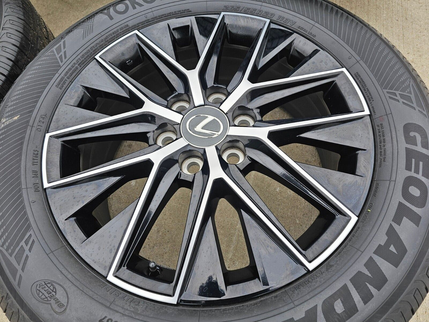 20" Lexus GX550 OEM wheels rims Toyota Land Cruiser Tundra 10545 LX600 2025 NEW