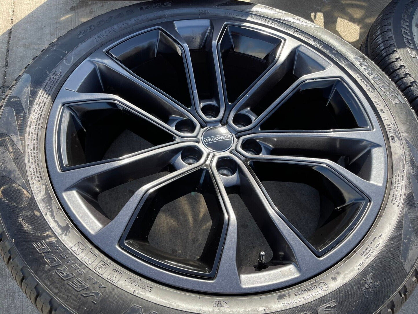 22" Jeep Grand Wagoneer OEM LIMITED rims wheels 9279 Dodge Ram 2023 2024 2025