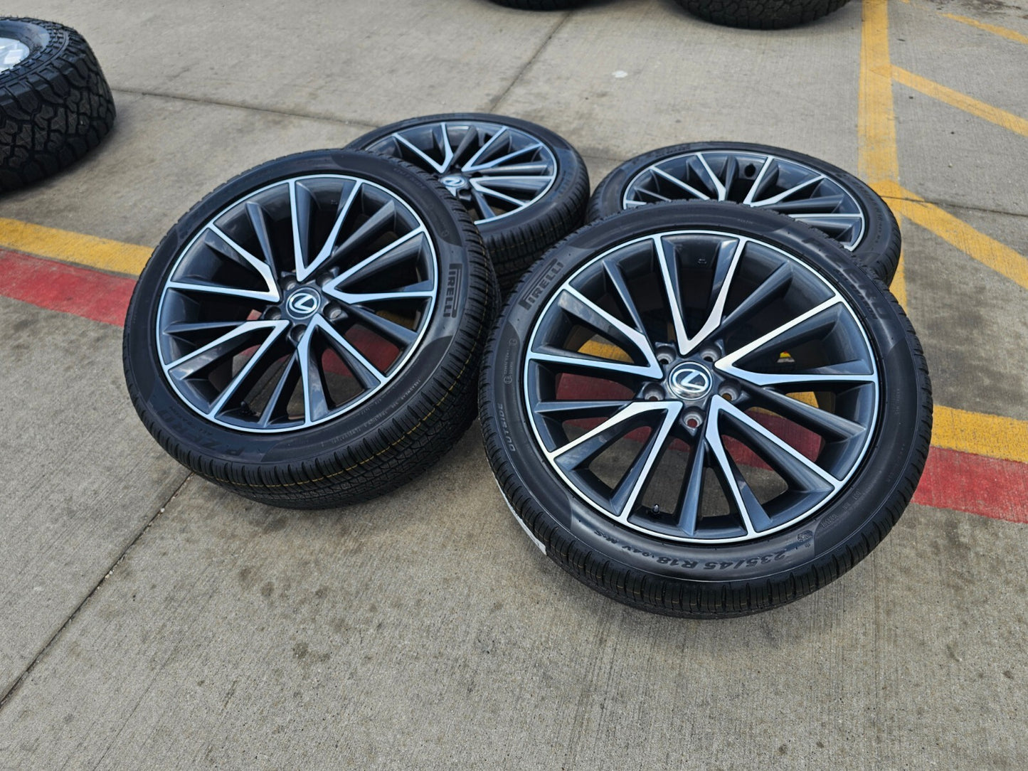 18" Lexus NX300 NX Turbo OEM wheels rims Camry Avalon ES350 GS350 RAV4 tires NEW