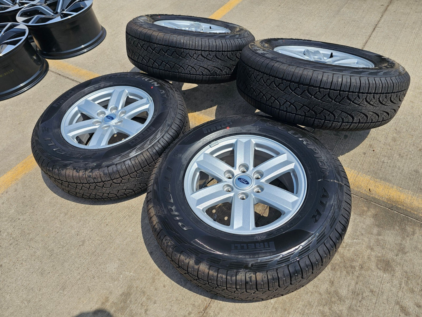 17" Ford F-150 Expedition OEM rims wheels 10339 tires 2024 2025 NEW PIRELLI A/T