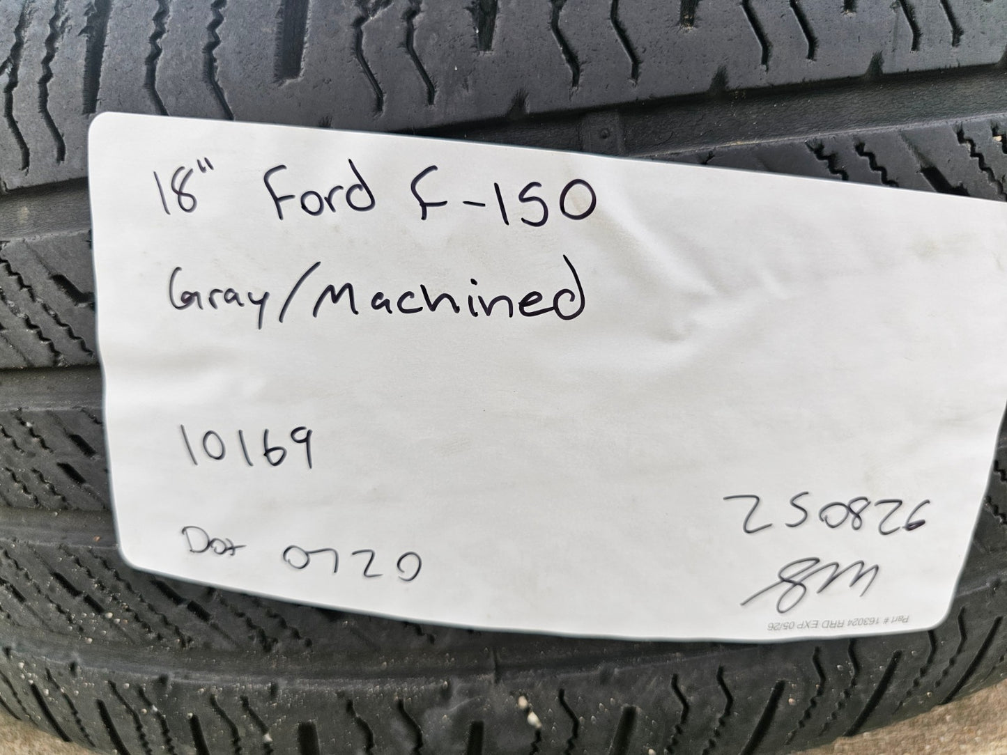 18" Ford F-150 OEM rims wheel 10169 tires Expedition