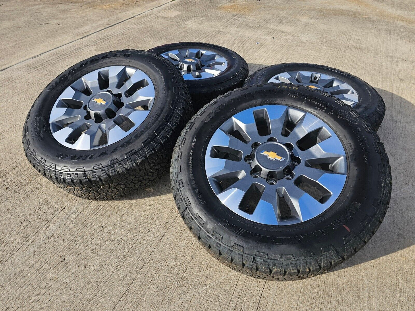 20" Chevy Silverado GMC Sierra AT4 2500 3500 OEM 5960 wheels rims 2024 2025 NEW