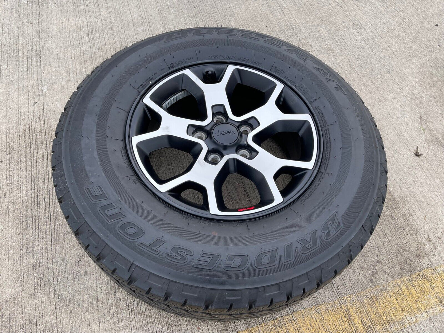 17" Jeep Wrangler Gladiator Rubicon OEM 9218 SPARE wheel rim 2020 2021 2022 2023